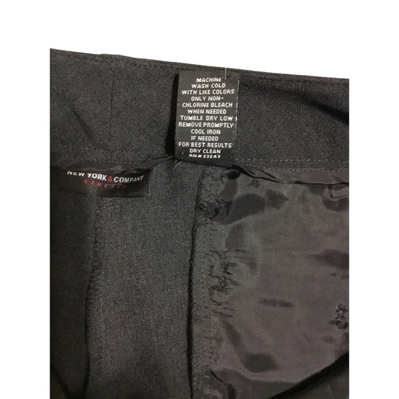 New York and Co. Charcoal Gray Dress Pants Size 10 Petite NWT - Picture 8 of 10